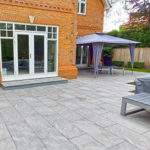 Large-stone-laid-patio